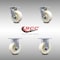 Service Caster 5 Inch Stainless Steel Nylon Caster Set with Roller Bearing 2 Swivel 2 Rigid SCC SCC-SS30S520-NYR-2-R-2 - alternate 4